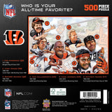 Cincinnati Bengals - All Time Greats 500 Piece Jigsaw Puzzle