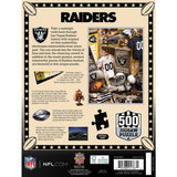 Las Vegas Raiders - Locker Room 500 Piece Jigsaw Puzzle