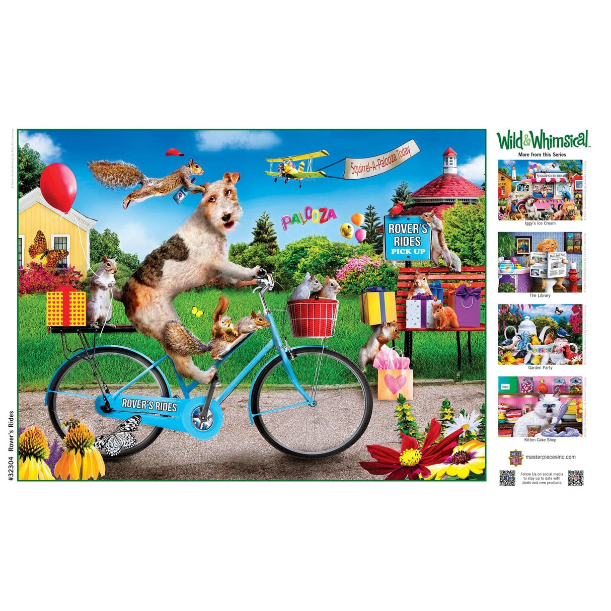 Wild & Whimsical - Rover Rides 300 Piece EZ Grip Jigsaw Puzzle