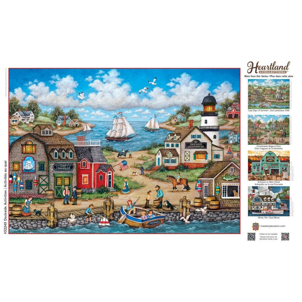 Heartland - Dockside Activities 500 Piece Jigsaw Puzzle