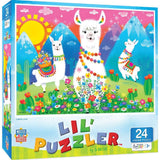 Lil Puzzler - Llama Love 24 Piece Jigsaw Puzzle