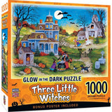 Glow in the Dark - Three Little Witches 1000 Piece Jigsaw Puzzle