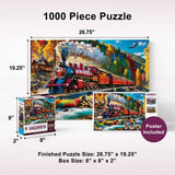 Railways - Fall Passage 1000 Piece Jigsaw Puzzle