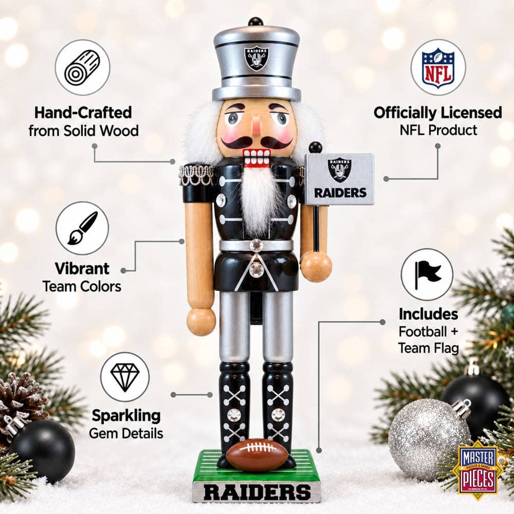 Las Vegas Raiders - Collectible Nutcracker