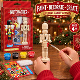 Nutcracker Drummer Ornament Wood Paint Kit