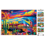 Roadsides of the Southwest - Desert Express 500 Piece Jigsaw Puzzle