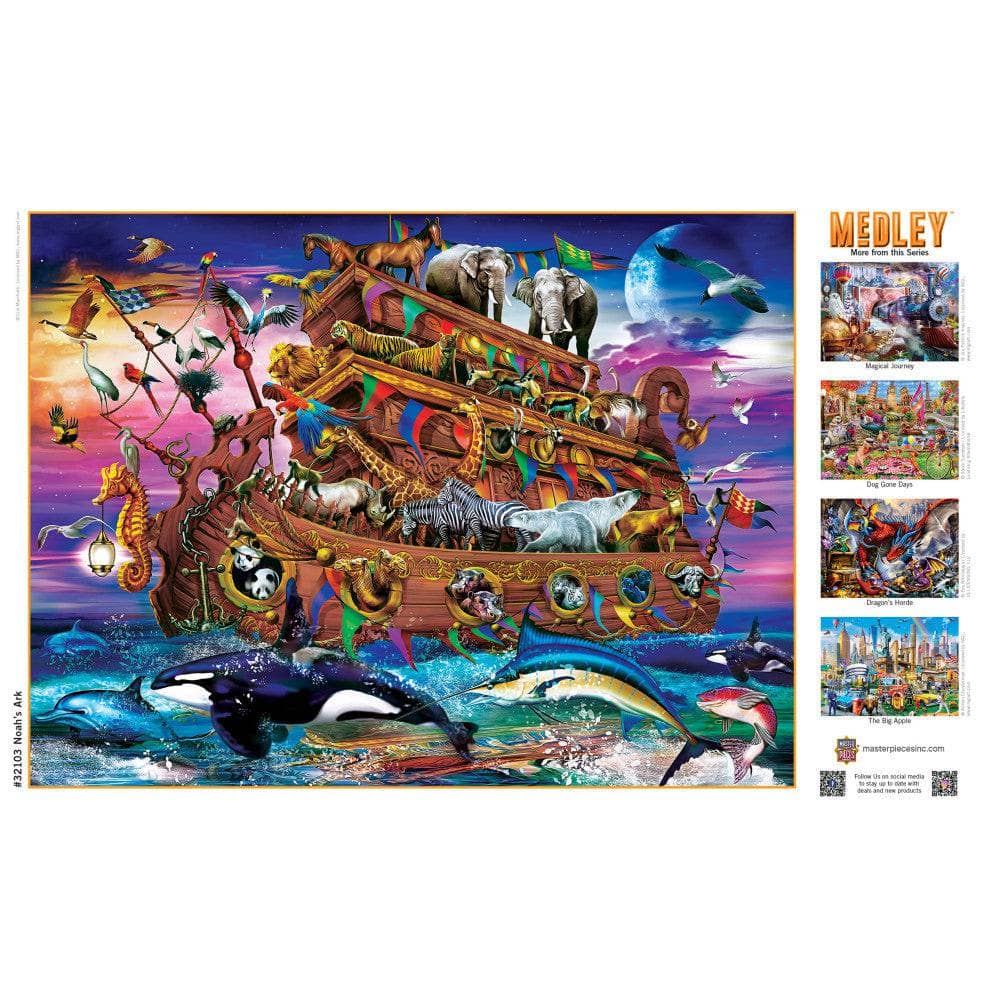 Medley - Noah's Ark 300 Piece EZ Grip Jigsaw Puzzle