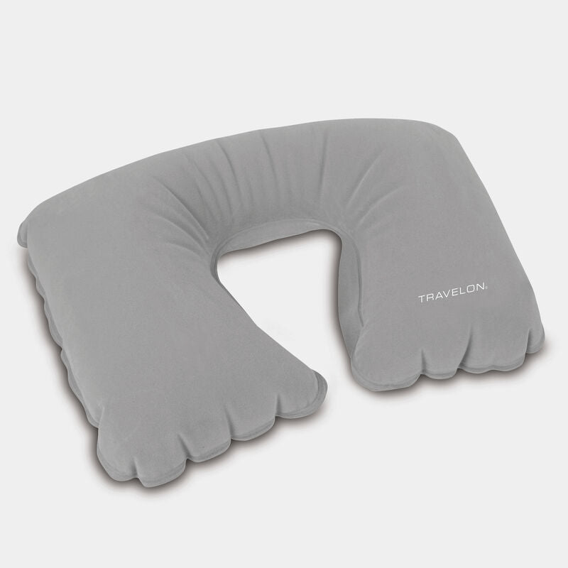 Almohada inflable en gris de Travelon (02049)