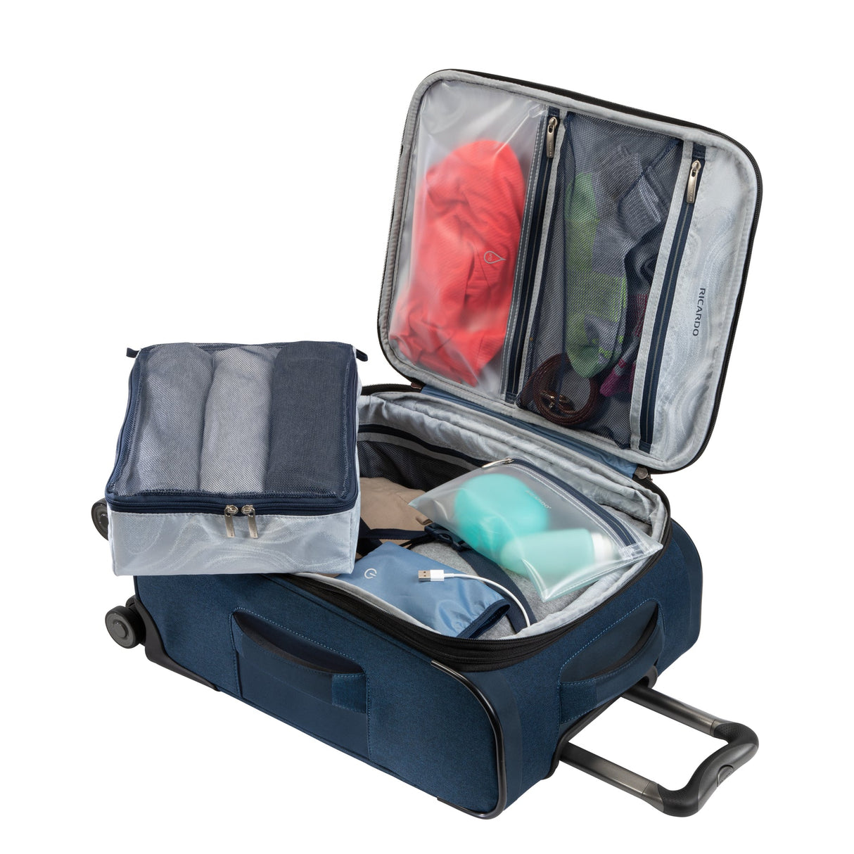 Malibu Bay 3.0 Softside 22" Carry-On Spinner by Ricardo Beverly Hills