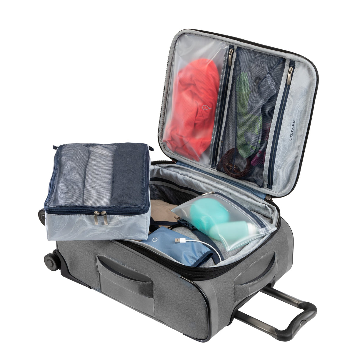 Malibu Bay 3.0 Softside 22" Carry-On Spinner by Ricardo Beverly Hills