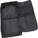 45" Premium Framed Garment Bag with Shoulder Strap and Multiple Pockets by WallyBags