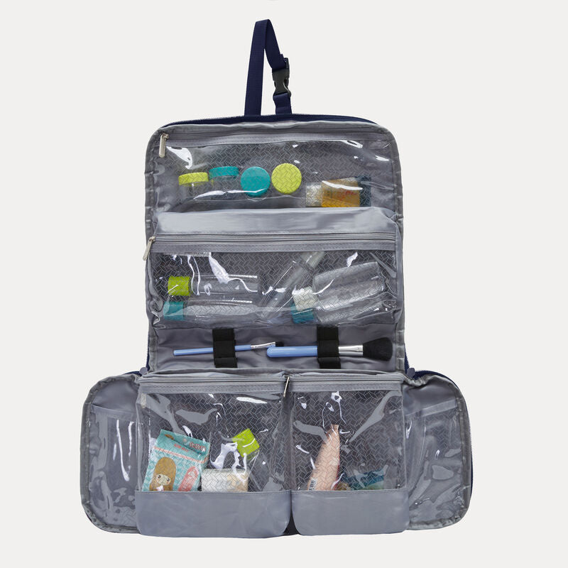 Kit de artículos de tocador para colgar Flat Out de Travelon (42729)