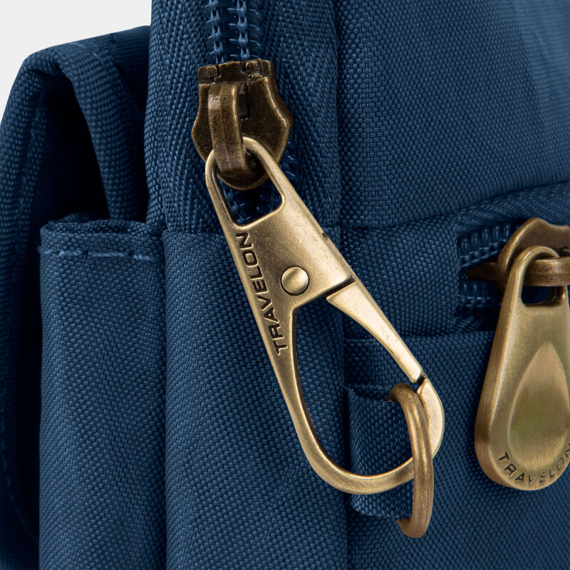 Anti-Theft Signature Collection Quilted Slim Pouch by Travelon (43322)