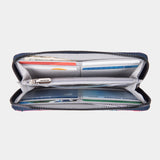 Cartera con cremallera única y bloqueo RFID de Travelon (43398)