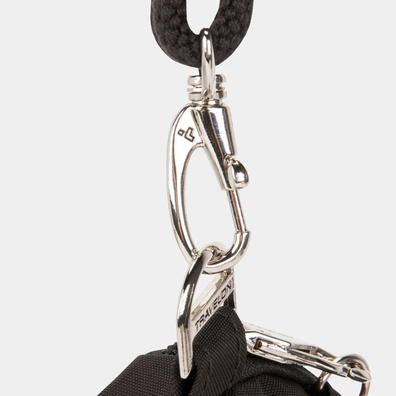 Mini bandolera asimétrica Anti-Theft Essentials de Travelon (43485)