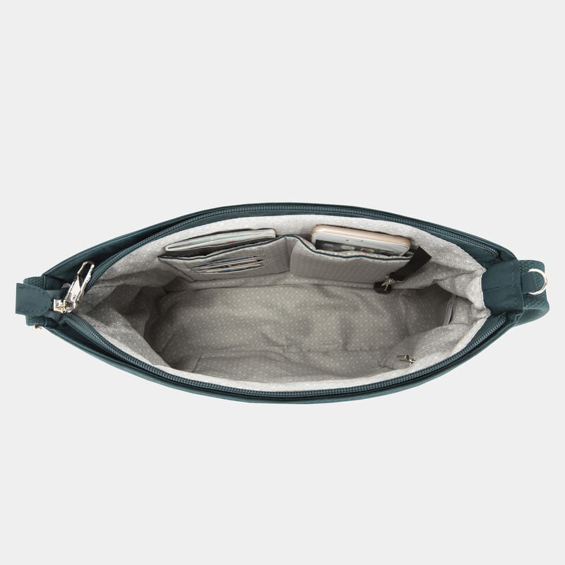 Bandolera antirrobo Essentials con bolsillo de parche de Travelon (43489)