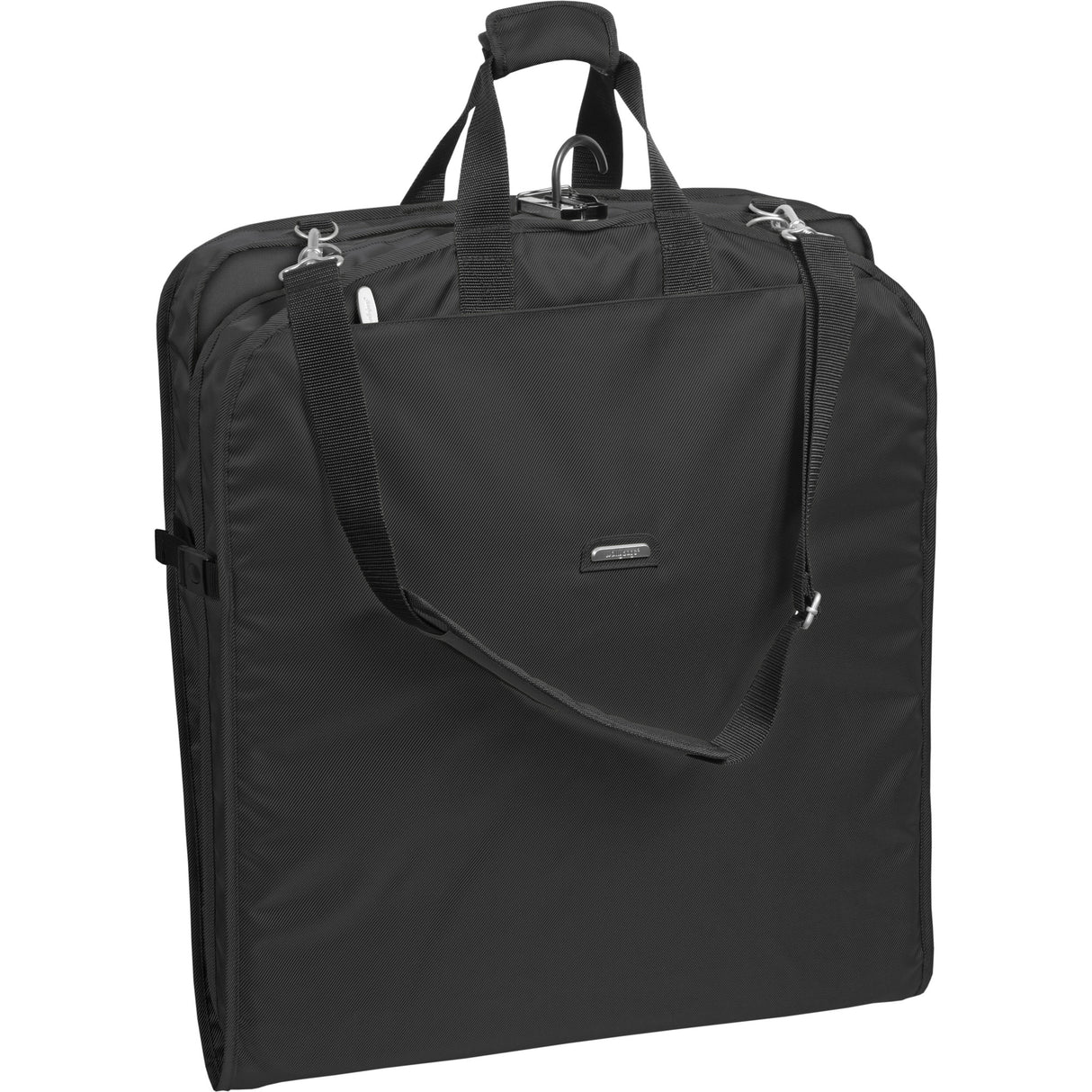 Portatrajes premium extra ancho de 45" con correa para el hombro y dos bolsillos grandes de WallyBags