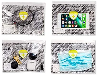 Set of 4 Antimicrobial Reusable Pouches by Travelon (43538)