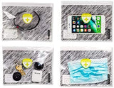 Set of 4 Antimicrobial Reusable Pouches by Travelon (43538)