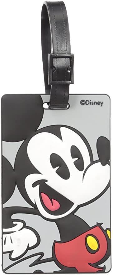 Mickey and Minnie Mouse Square Luggage Tags by American Tourister