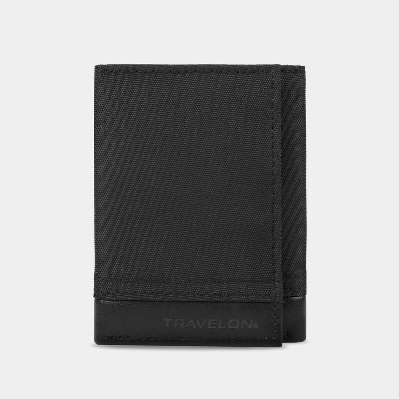 RFID Blocking Tri-fold Wallet by Travelon (82034)