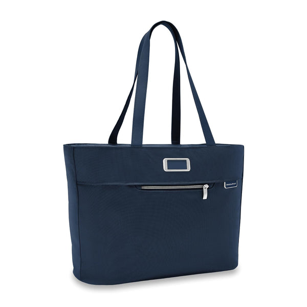 Briggs & Riley Baseline Traveler Tote in Navy - Front View