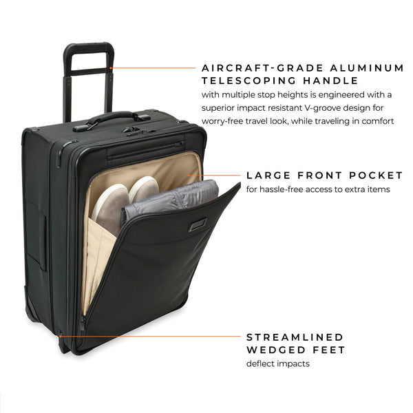 Baseline Collection Medium Expandable Upright Rollaboard by Briggs & Riley BLU126CX-4