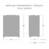 Baseline Collection Medium Expandable Upright Rollaboard by Briggs & Riley BLU126CX-4