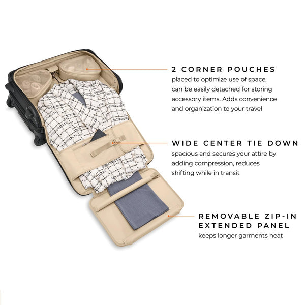 Tall Carry-on 2-Wheel Garment Bag by Briggs & Riley