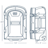 Bold Collection 22" Carry-On Expandable Rollaboard (4121522) by Travelpro