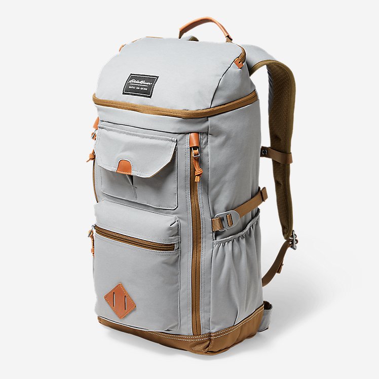 Eddie Bauer Bygone 30l バックパック トップローディングナップサック付き, ライトヘザーグレー, 30L, Eddie Baue Bag Eddie Bauer Bygone 30 Pack 30L Bygone Recycled Backpack By