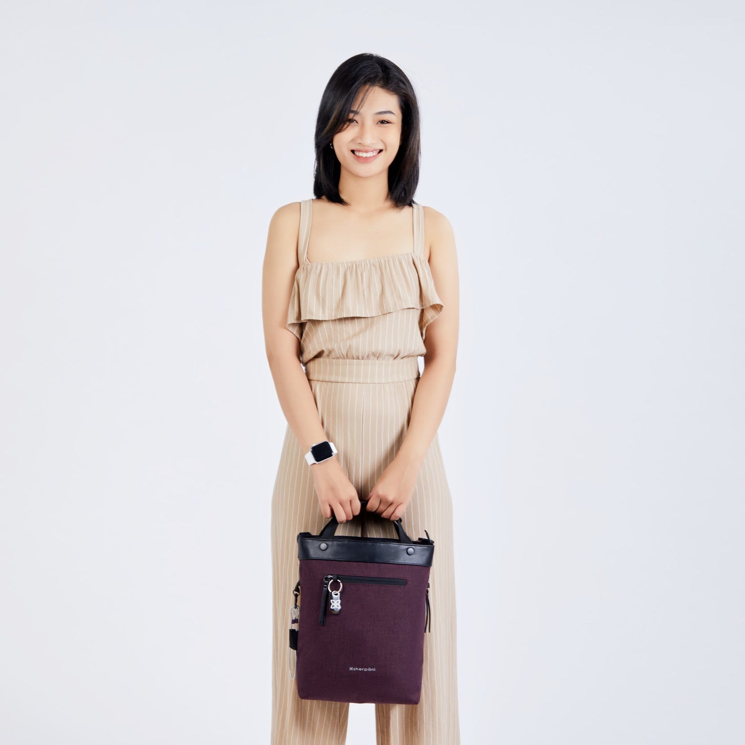 Geo Anti-Theft Convertible Crossbody Tote by Sherpani