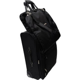 Portatrajes premium extra ancho de 45" con correa para el hombro y dos bolsillos grandes de WallyBags