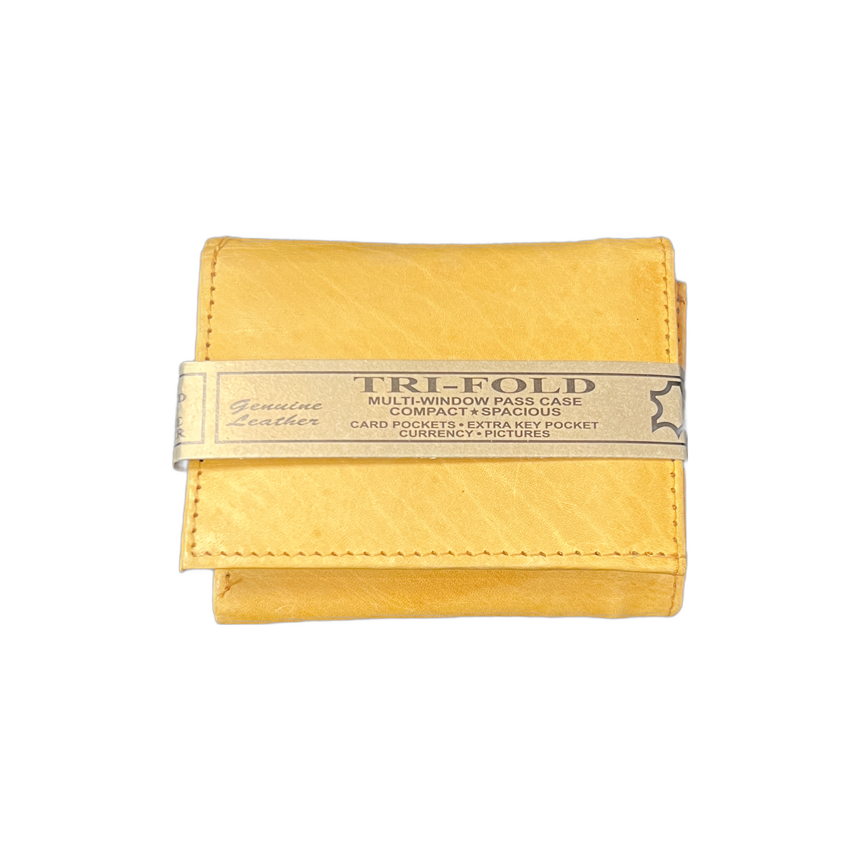 Tri-Fold Leather Wallet