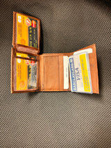 Tri-Fold Leather Wallet