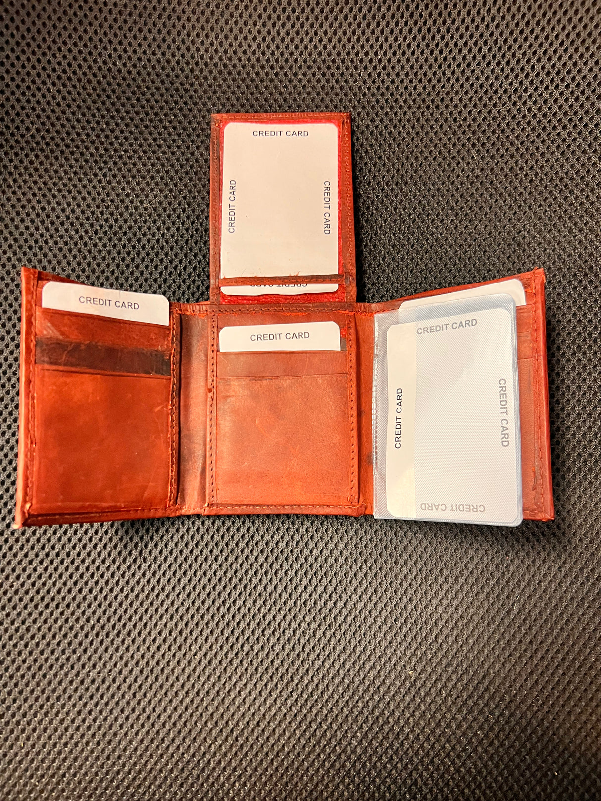 Tri-Fold Leather Wallet