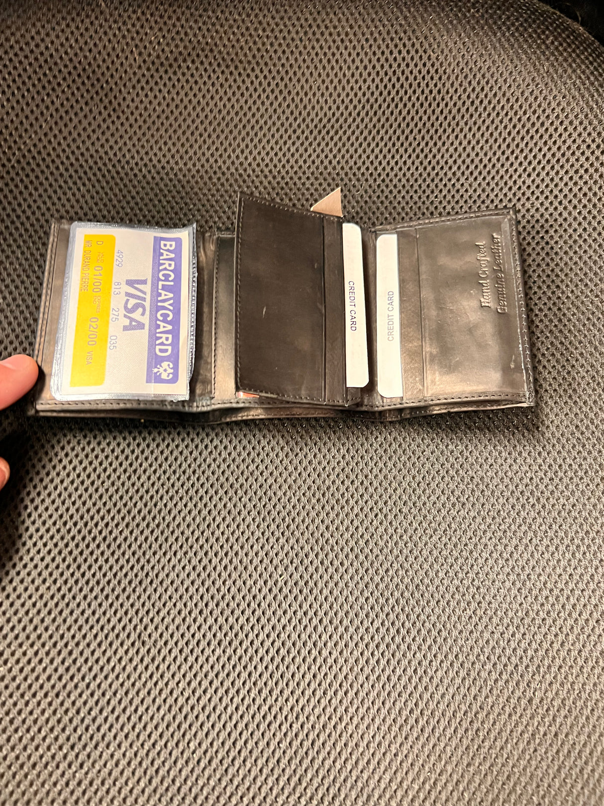 Tri-Fold Leather Wallet