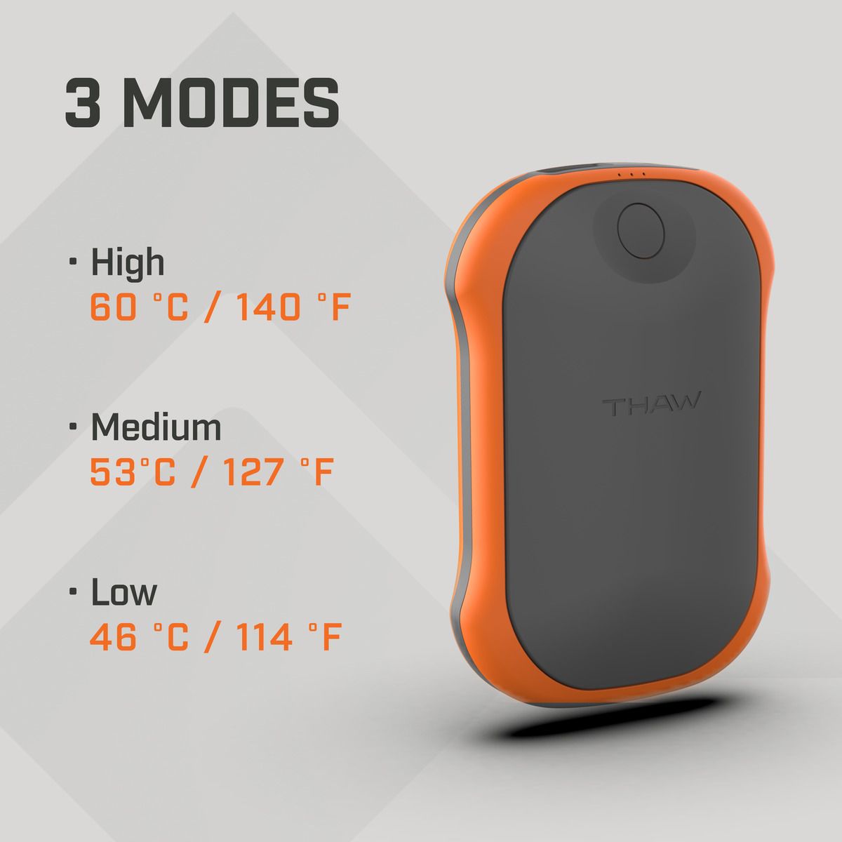 Large Portable Rechargeable Handwarmer - Includes Battery