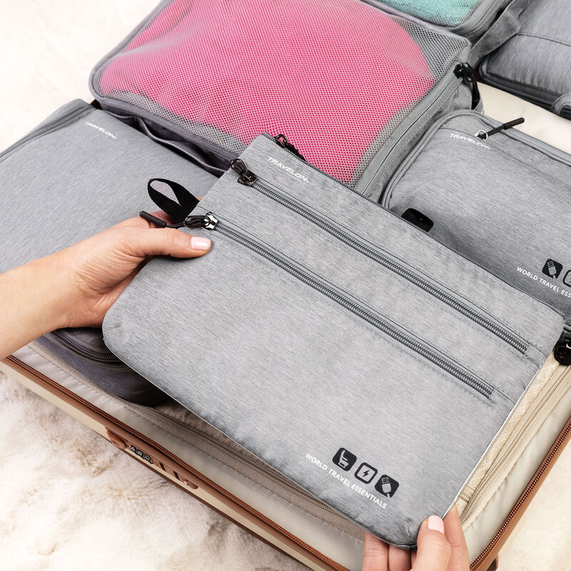 World Travel Essentials Seat Pack Organizer by Travelon (43511)